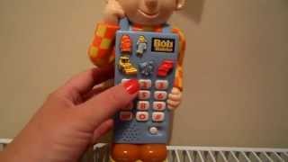 BOB THE BUILDER SPEAKING GAMES CELL TELEPHONE TOY [upl. by Pirnot]