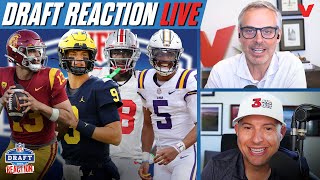 NFL Draft Reaction Bears land Caleb Williams amp Rome Odunze FalconsMichael Penix  Colin Cowherd [upl. by Mcroberts323]