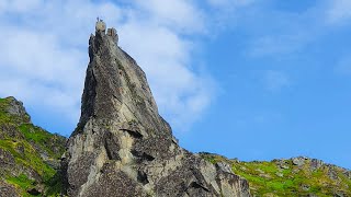 Climbing splitter cracks on Lofoten Island  Svolvaergeita [upl. by Merle788]