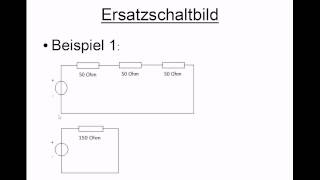 Ersatzschaltbild [upl. by Rehpotsrhc]