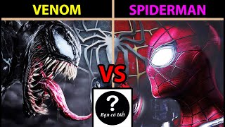 Venom Tom Hardy VS Spiderman Tom Holland ai sẽ thắng 119 Bạn Có Biết [upl. by Nosde]