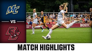 Merrimack vs Boston College Match Highlights  2024 ACC Womens Soccer [upl. by Aphra730]