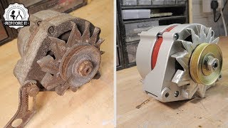 BMW E30 Alternator Restoration [upl. by Yendahc]