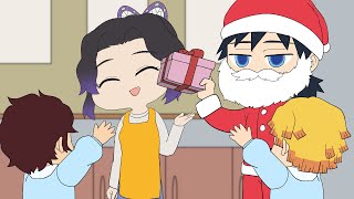 Christmas at Kimetsu Kindergarten  Demon Slayer  Kimetsu no Yaiba [upl. by Dnomse]