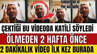 DİYARBAKIRLI RAMAZAN HOCA 2 HAFTA ÖNCE ÇEKTİĞİ VİDEODA KATİLİ SÖYLEMİŞTİ KİMSE UMURSAMADI HABER MÜGE [upl. by Kordula10]