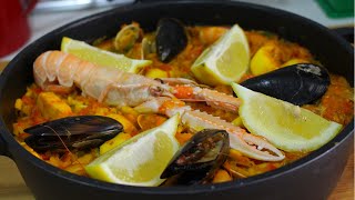 PAELLA DE MARISCO paso a paso [upl. by Vasilek]