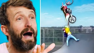 Motorcycle Expert Reacts to Viral Bike Fails [upl. by Einej]