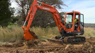 Kubota U353  U253  KX1213  KX913  KX713  24 Tonne Excavators [upl. by Sirtimed]