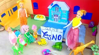 Barbie doll cartoons Barbie village stories Barbie wala cartoons Gadi wala cartoons Barbie doll Toys [upl. by Poppy870]