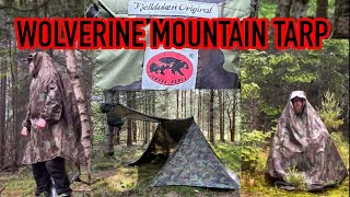 ULTIMATE SURVIVAL TARP Jerven Original Thermal Poncho Shelter from Better Bushcraft [upl. by Emyle]