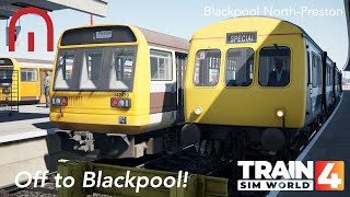 Train Sim World 4  Off to Blackpool  Class 142 PACER [upl. by Brawley]