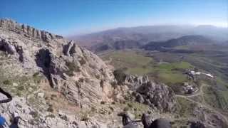 Best of Paragliding around Algodonales Spain [upl. by Nnylimaj]