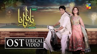 Tanaa Banaa  OST  Lyrical Video  Digitally Presented By OPPO  HUM TV  Drama [upl. by Hedve]