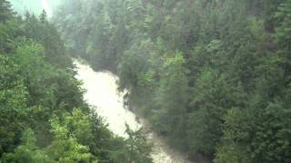 Quechee Gorge  Irene 2011 [upl. by Justen]