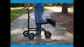 ECONOMY KNEEROVER® STEERABLE KNEE WALKER [upl. by Fabrienne]