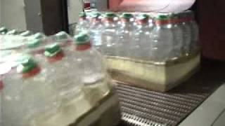 65TW BOTTLES IN TRAYS Shrink Wrap Packaging Machine [upl. by Stanley]