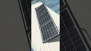 🔥🗲 60W PANEL SOLAR PORTÁTIL🗲🔥solarpanel powerstation solarenergy camping freedom nature [upl. by Diraj234]