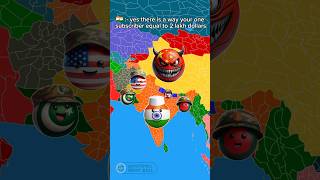 pakistan economy crisis and debt vs china or usa HINDI countryballs nutshellcountries [upl. by Leva693]