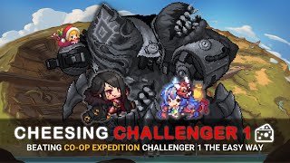 Guardian Tales Easy Strat for CoOp Expedition Challenger 1 [upl. by Harold77]