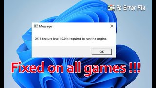 Valorant Fix DX11 Feature Level 100 Is Required To Run The Engine on Windows 111081 [upl. by Nythsa]