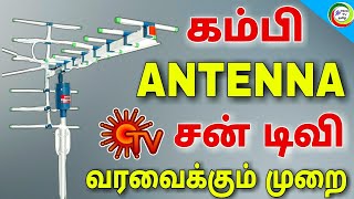 SUN TV free old antenna  for Tamil  TECH TV TAMIL [upl. by Darnoc]