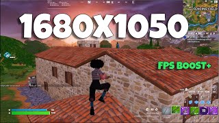 1680x1050 144 HZ is UNFAIR in Fortnite  Lowest Delay Stretch Res [upl. by Celle]