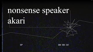 Akari  Nonsense Speaker English Cover 30K Subs Special [upl. by Saidnac]