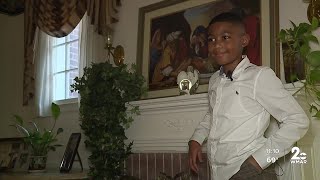 9yearold saves friends life by performing the Heimlich Maneuver [upl. by Dinse]