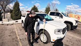 LOWERING MY BRANDNEW FORD MAVERICK [upl. by Llenwahs]