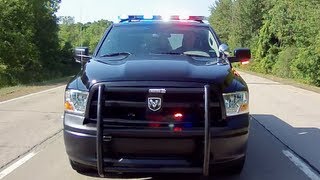 Revealed Ram 1500 HEMI Cop Truck 060 MPH performance test amp preview [upl. by Bartle663]