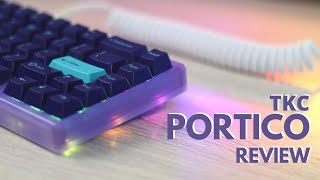 TKC Portico Review  Good Keyboard Bad Vendor  The Key Dot Co Mechanical Keyboard [upl. by Dimo]