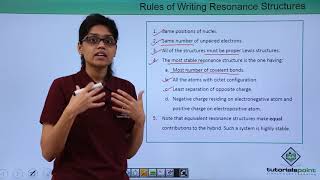 Class 11th – Electronic Displacement Effects  What is Resonance  Tutorials Point [upl. by Atilef]