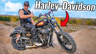 Harley Davidson Off Roading [upl. by Hayouqes]