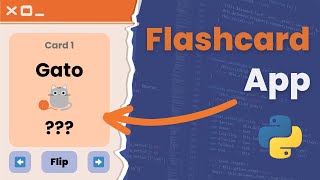 Build a Flashcard App with Python amp Tkinter Part 1 [upl. by Phillis514]