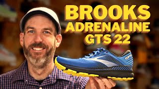 Brooks Adrenaline GTS 22 Review  2021 [upl. by Aicilet247]