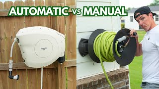 You Probably Haven’t Considered ALL the Pros and Cons of Retractable vs Manual Hose Reels 2024 [upl. by Ettenyl]