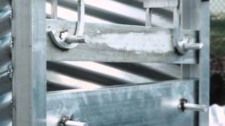 Flashboard Risers Aluminum Corrugated Pipe CustomMade [upl. by Tavish]