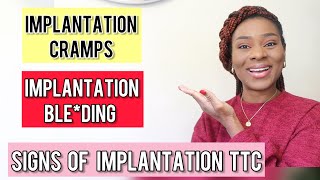 9 SIGNS YOUR EGG HAS IMPLANTED When TTC  Symptoms of IMPLANTATION  Earliest Pregnancy symptoms [upl. by Canon]