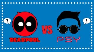 Deadpool vs Gentleman  PSY Parody [upl. by Tteraj]