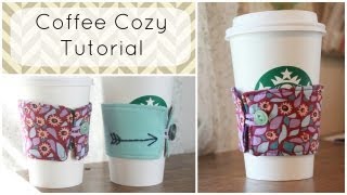 Handmade Coffee Cozy Tutorial [upl. by Assira]