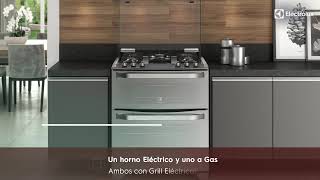 Doble Horno 76XGD Electrolux [upl. by Enaywd]