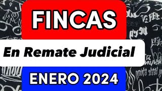 FINCAS en Remate ENERO 2024  Remates Judiciales Ecuador [upl. by Langbehn]