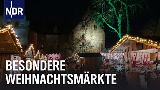 Niedersachsen Weihnachtsmärkte an besonderen Orten  Die Nordreportage  NDR Doku [upl. by Arlena]