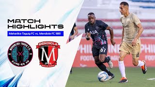 MATCH HIGHLIGHTS  2024 PFL SEASON  06 JULY 2024  Maharlika Taguig FC vs Mendiola FC 1991 [upl. by Amero]