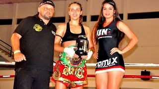 WKC World title fight Antonina Shevchenko VS Yajaira Manzanares Mexico [upl. by Layla]