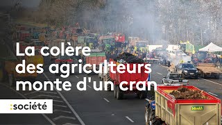 A Agen la colère des agriculteurs monte dun cran [upl. by Winterbottom]