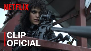 Clip Oficial  Agente Nocturno  Netflix [upl. by Aynotel]