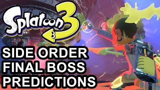 Splatoon 3 Side Order DLC Final Boss Predictions [upl. by Ramilahs]