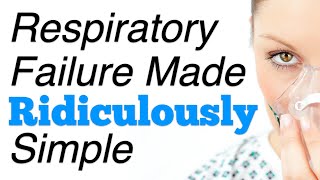 RESPIRATORY FAILURE MADE RIDICULOUSLY SIMPLE [upl. by Aicemed]