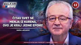 INTERVJU Siniša Ljepojević  Čitav svet se menja iz korena ovo je kraj jedne epohe 2492023 [upl. by Malo]